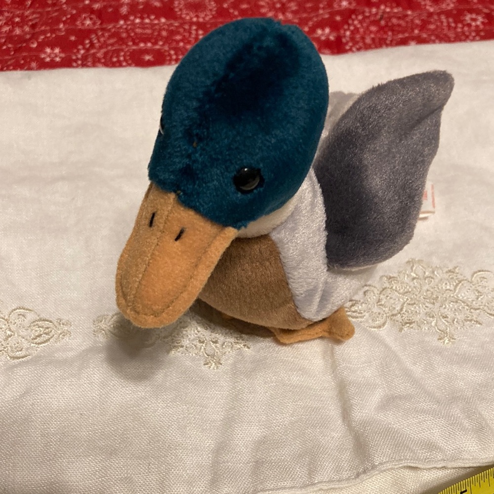 Ty beanie baby. Jake the mallard duck